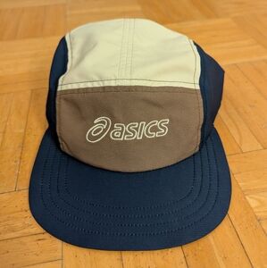 Asics 5 Panel Flat Brimmed Hat